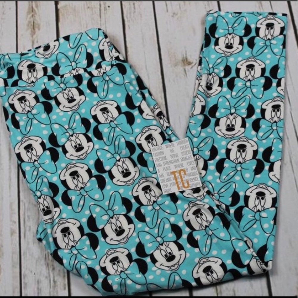 LulaRoe Disney leggings Tall & Curvy TC